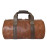 Кожаная дорожная сумка Dossolo cog/brown
